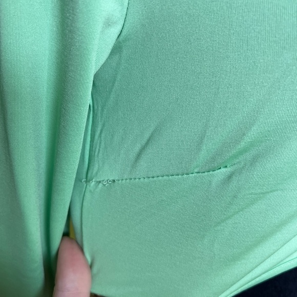 Princess Polly Women’s Green Ryder Long Sleeve Crop Top US 8 Medium NWT - Picture 7 of 9